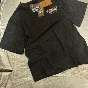 Eighty Eight Black Graphic Tee